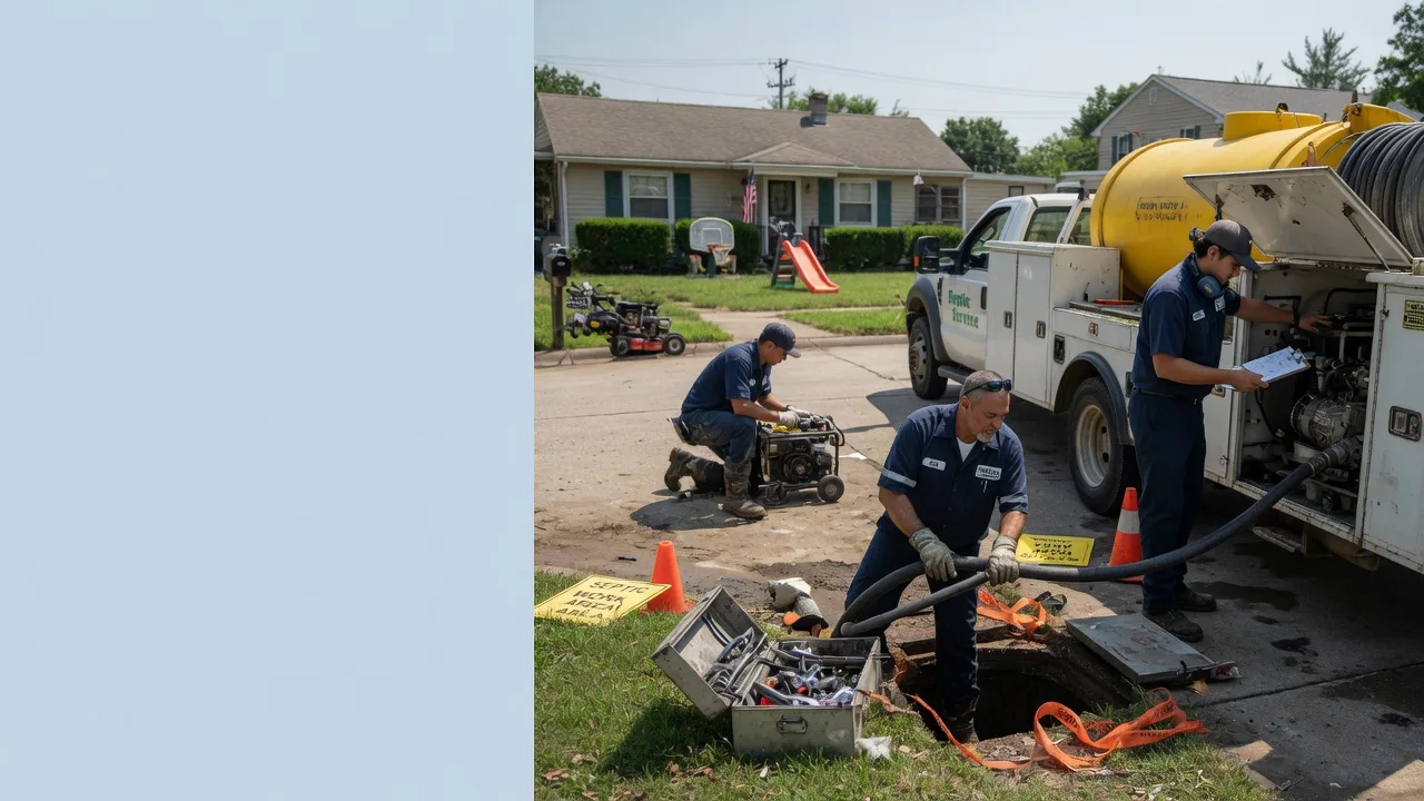 Septic Tank Pumping in Columbiana, AL near me
